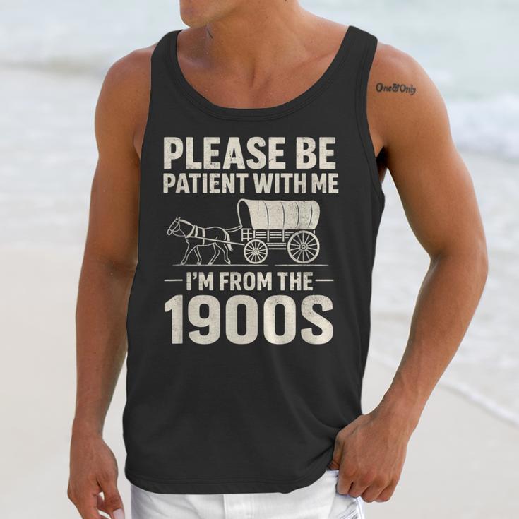 Please Be Patient I'm From The 1900s Vintage Old-Timer Unisex Tank Top