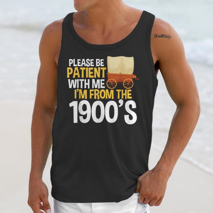 Please Be Patient With Me I'm From The 1900s Vintage Oregon Unisex Tank Top
