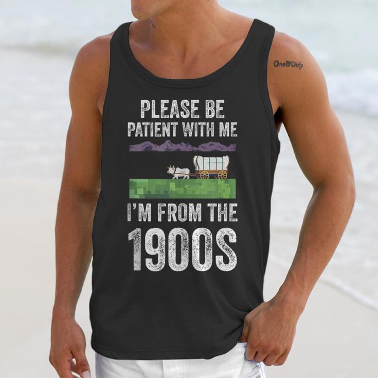 Please Be Patient With Me I'm From The 1900s Vintage Ox Unisex Tank Top Please Be Patient With Me I'm From The 1900s Vintage Ox Unisex Tank Top