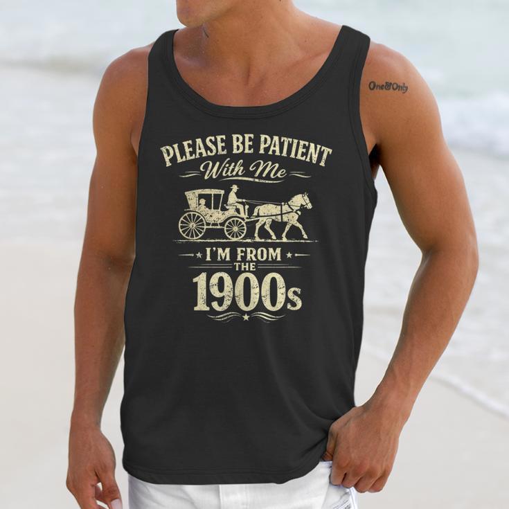 Please Be Patient With Me I'm From The 1900s Vintage Unisex Tank Top