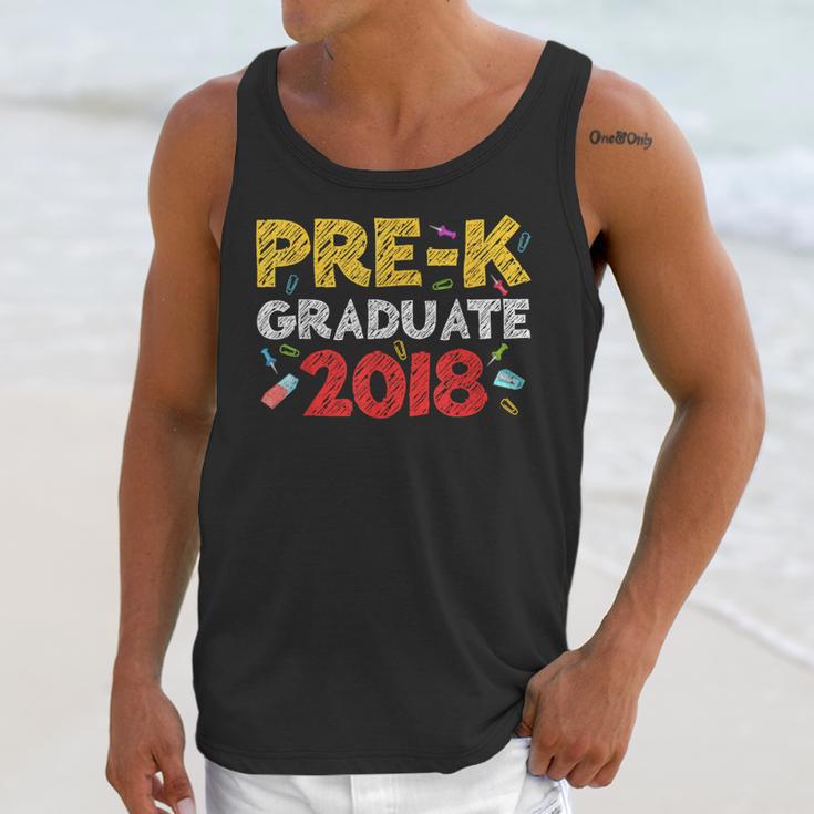 Pre-K Graduate Grad 2018 Graduation Shirt Unisex Tank Top