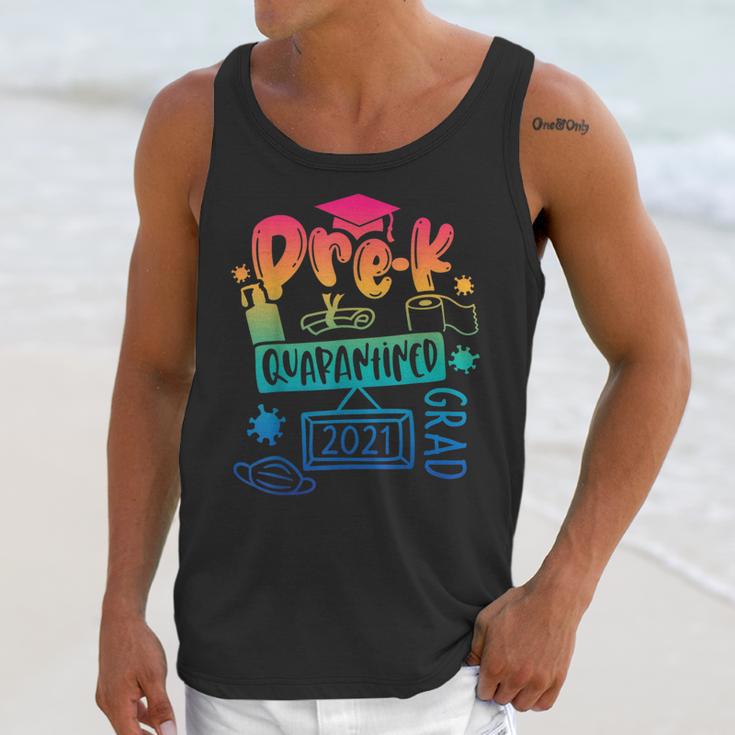 Pre-K Prek3 Prek4 Graduate Quarantine Preschool Graduation Unisex Tank Top