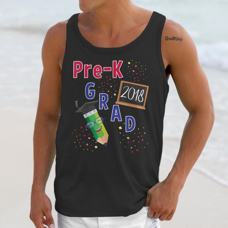 Pre Kindergarten Graduation 2018 Fun Graduate Shirt For Kids Unisex Tank Top