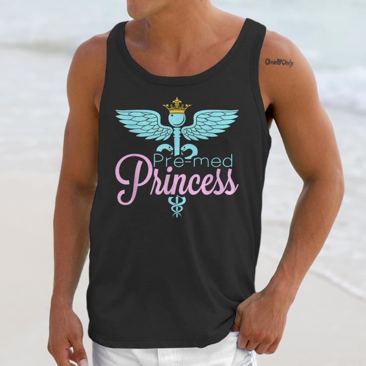 Pre-Med Women Pre Med Princess Graduation Unisex Tank Top