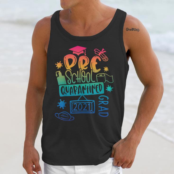 Preschool 2021 Graduate Prek Quarantine Preschool Graduation Unisex Tank Top