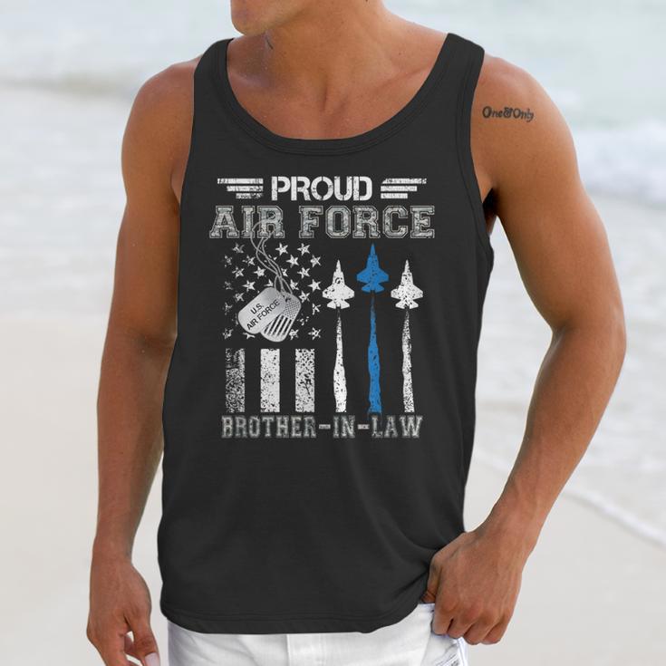 Proud Air Force Brother-In-Law US Air Force Graduation Unisex Tank Top
