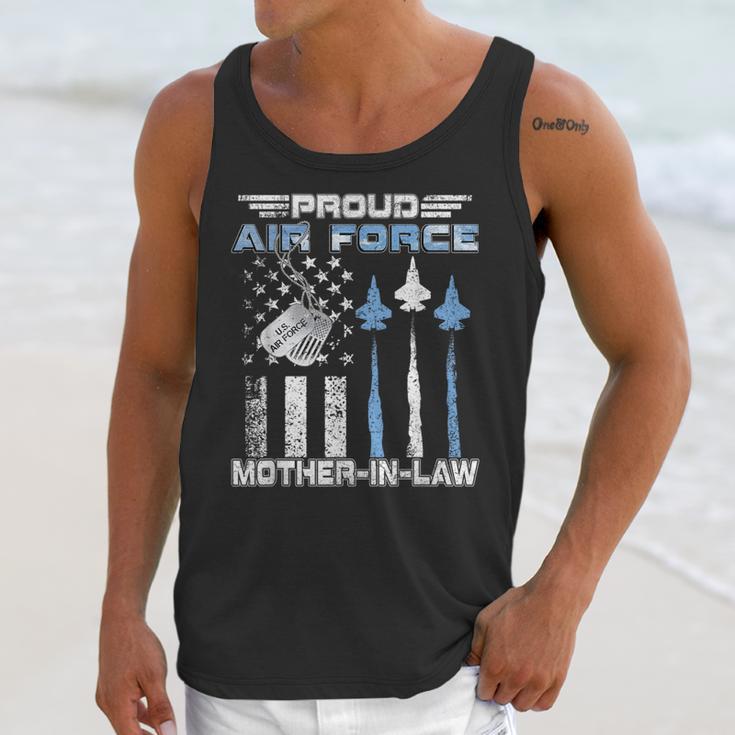 Proud Air Force Mother-In-Law US Air Force Graduation Unisex Tank Top