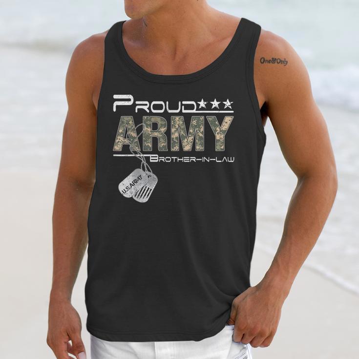Proud Army Brother-In-Law US Army Graduation Brother-In-Law Unisex Tank Top