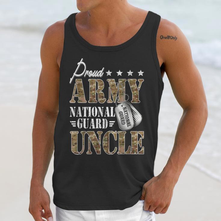 Proud Army National Guard Uncle National Guard Graduation Unisex Tank Top