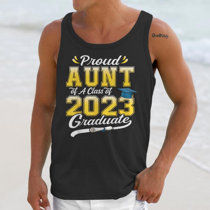 Proud Aunt Of a Class Of 2023 Graduate Senior Graduation Unisex Tank Top