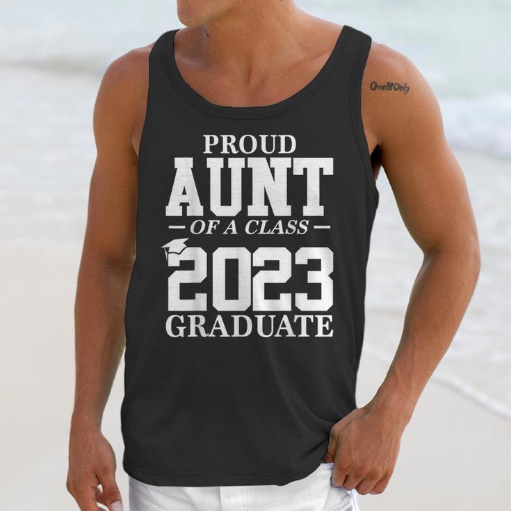 Proud Aunt Graduation Senior 23 Grad Class Of 2023 Unisex Tank Top