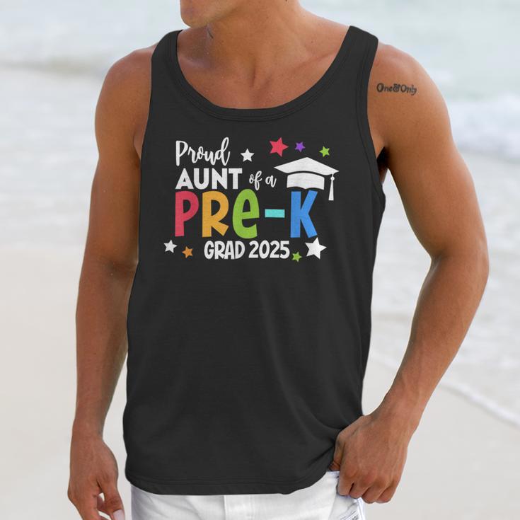 Proud Aunt Of A Pre-K 2025 Graduate Class Of 2025 Graduation Unisex Tank Top