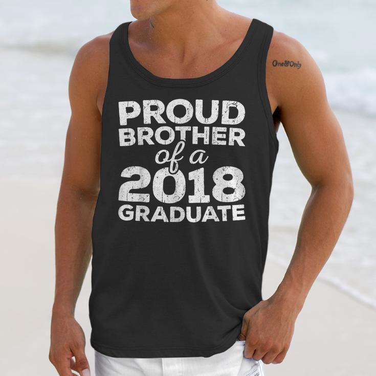Proud Brother Of A 2018 Graduate Class Graduation Unisex Tank Top