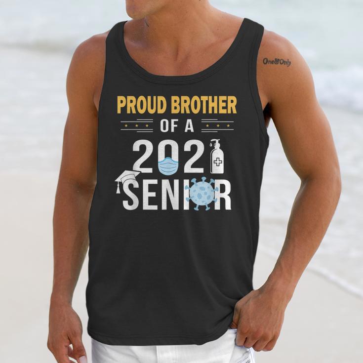 Proud Brother Of a 2021 Senior Shirt Graduation Unisex Tank Top