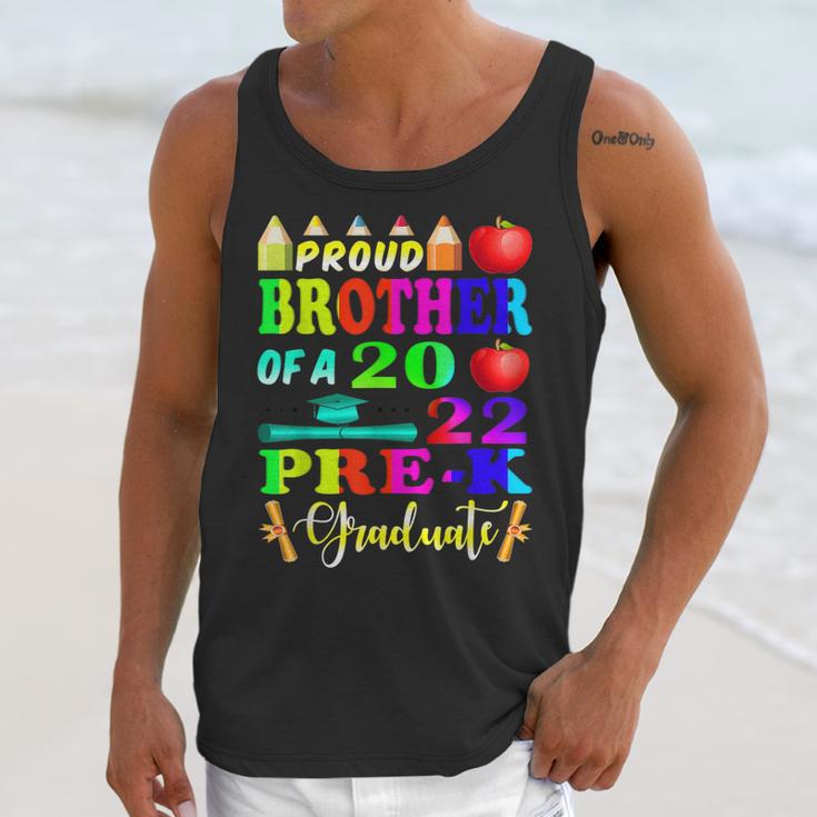 Proud Brother Of 2022 Pre K Graduate Graduation Unisex Tank Top