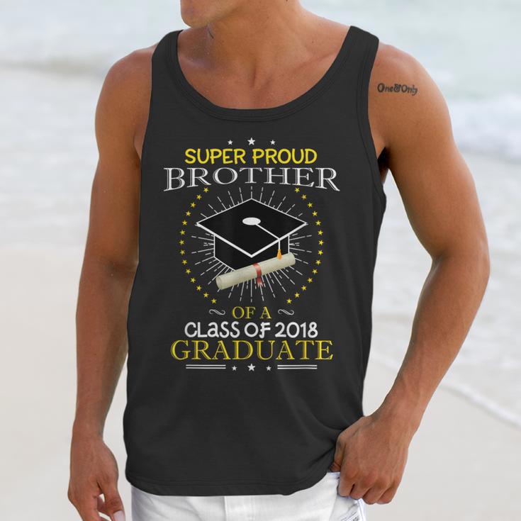 Proud Brother The Class Of 2018 Graduate GraduationShirt Unisex Tank Top