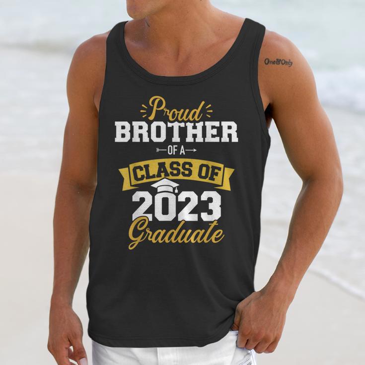 Proud Brother Of a Class Of 2023 Graduate Senior Graduation Unisex Tank Top