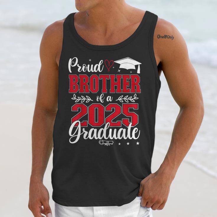 Proud Brother Of A Class Of 2025 Graduate Senior Graduation Unisex Tank Top
