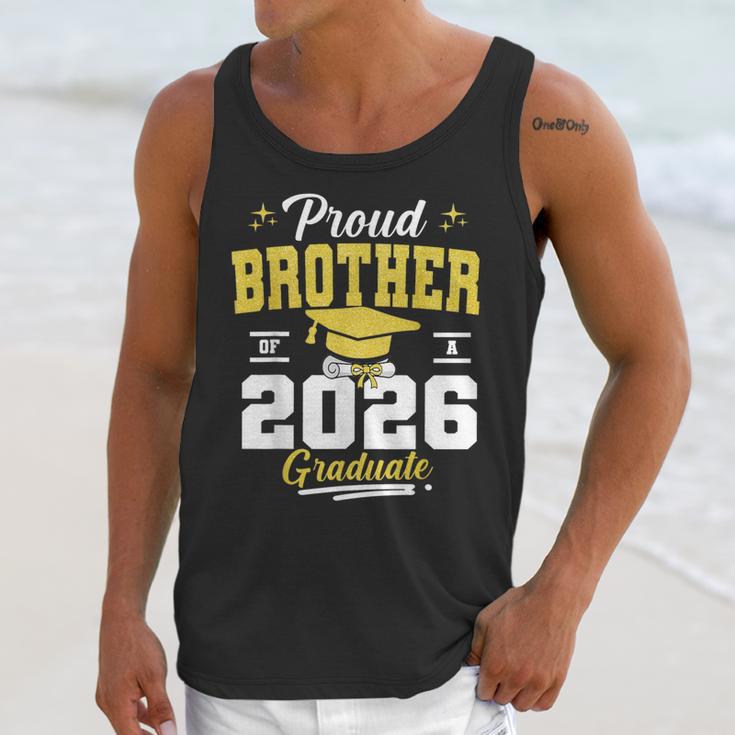 Proud Brother Of a Class Of 2026 Graduate Senior Graduation Unisex Tank Top