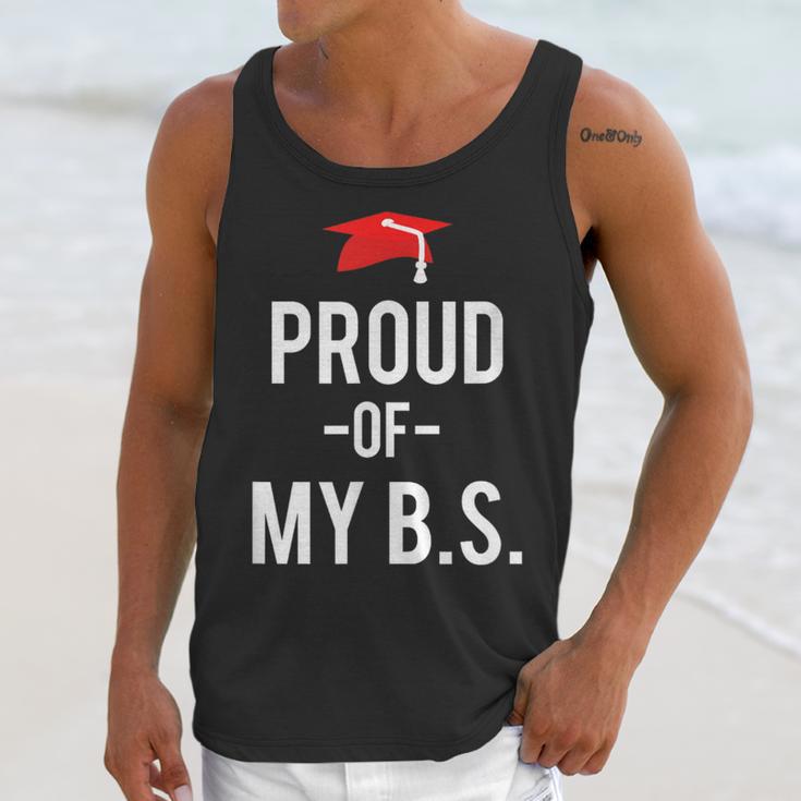 Proud Of My BS Graduation Bachelor's Degree T-Shirt Unisex Tank Top