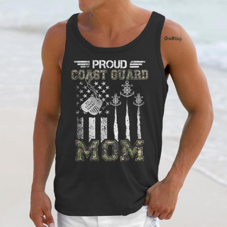 Proud Coast Guard Mom US Coast Guard Graduation Mom Unisex Tank Top