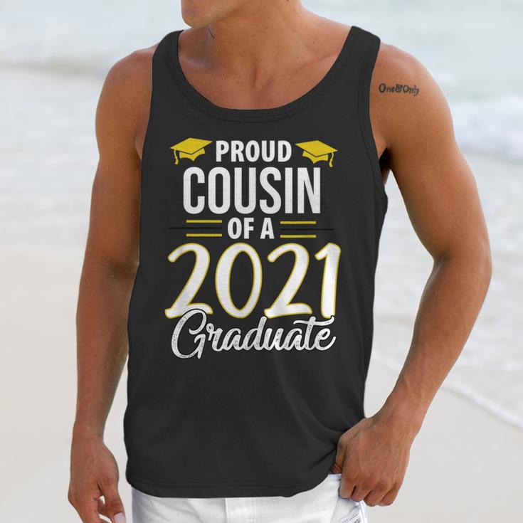Proud Cousin Of A 2021 Graduate Graduation Clothes MBA PhD Unisex Tank Top