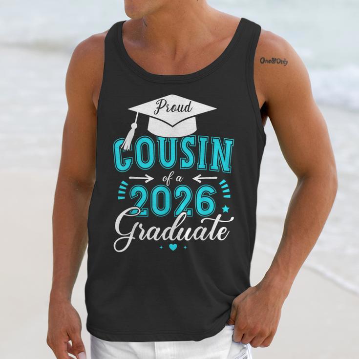 Proud Cousin Of a Class Of 2026 Graduate For Graduation Unisex Tank Top
