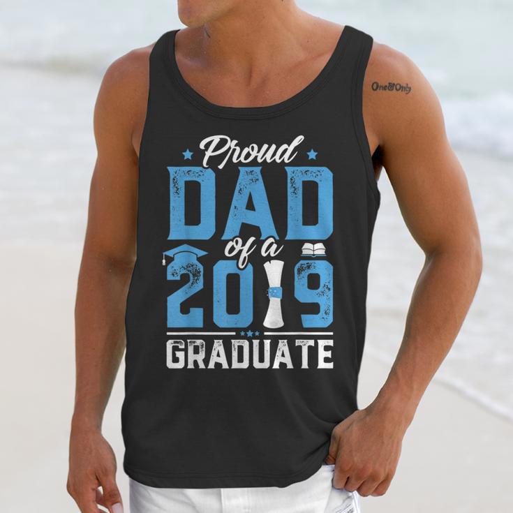 Proud Dad Of A Class Of 2019 Graduate TShirt Graduation Unisex Tank Top
