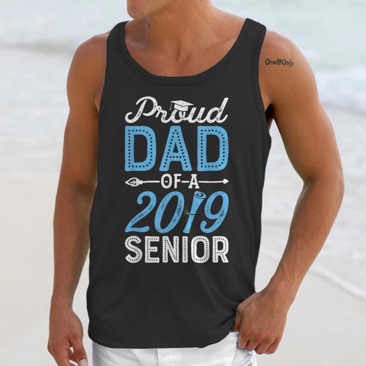 Proud Dad Of A Class 2019 SeniorShirt Graduation Unisex Tank Top