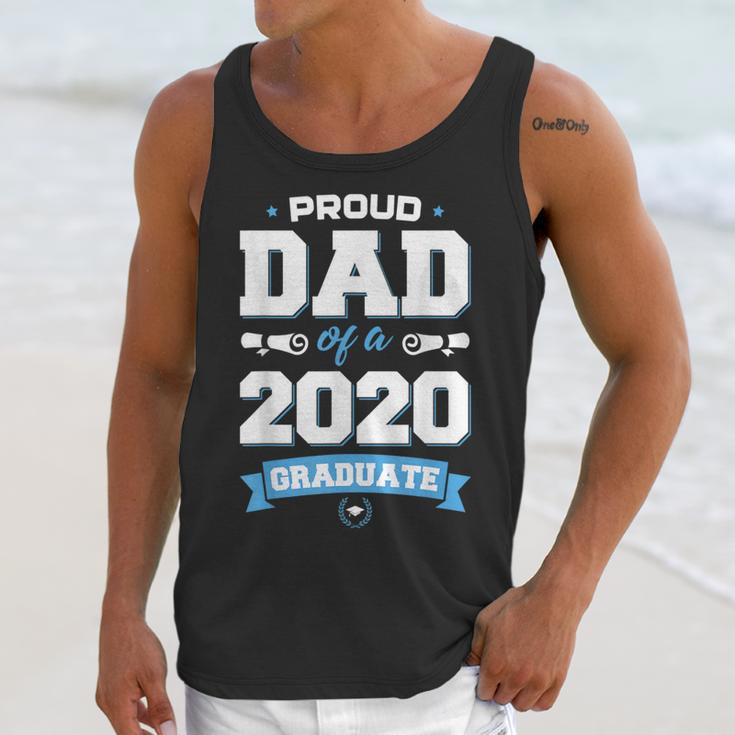 Proud Dad Of A Class Of 2020 Graduate TShirt Graduation Unisex Tank Top