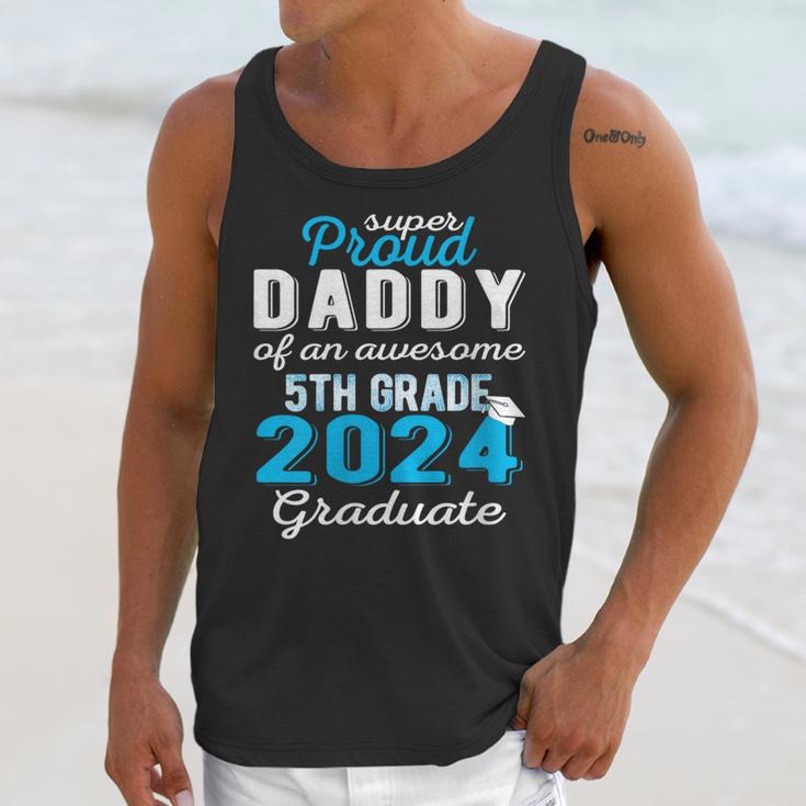 Proud Daddy Of 5th Grade Graduate 2024 Family Graduation Unisex Tank Top