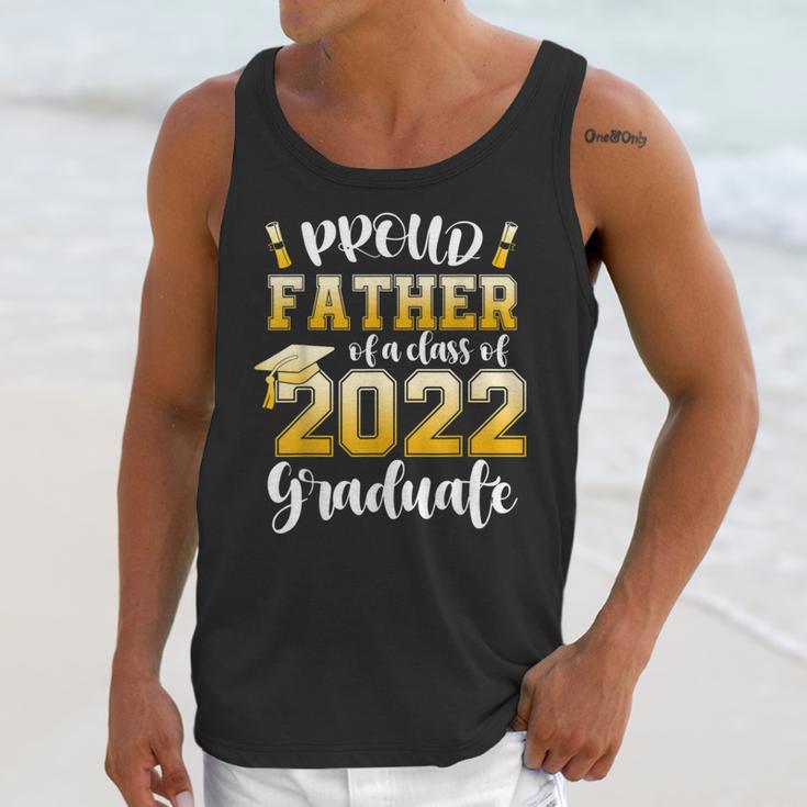 Proud Father Of a Class Of 2022 Graduate Graduation 2022 Unisex Tank Top