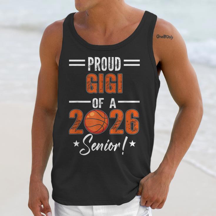 Proud GIGI Of 2026 Senior Basketball Student Graduation Unisex Tank Top