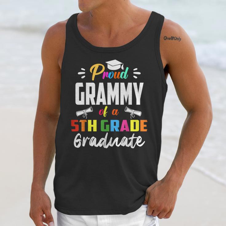Proud GRAMMY Of A 5th Grade Graduate Graduation 2024 Senior Unisex Tank Top