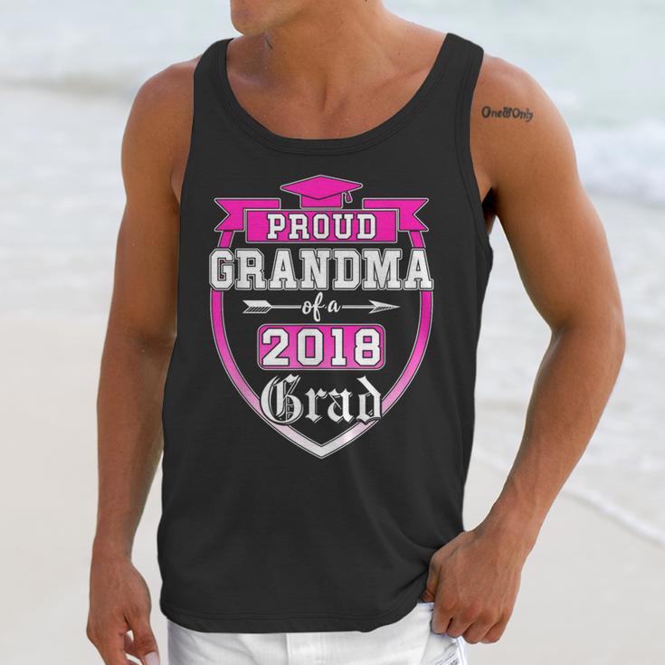 Proud Grandma Of a 2018 Grad Graduation Family Unisex Tank Top
