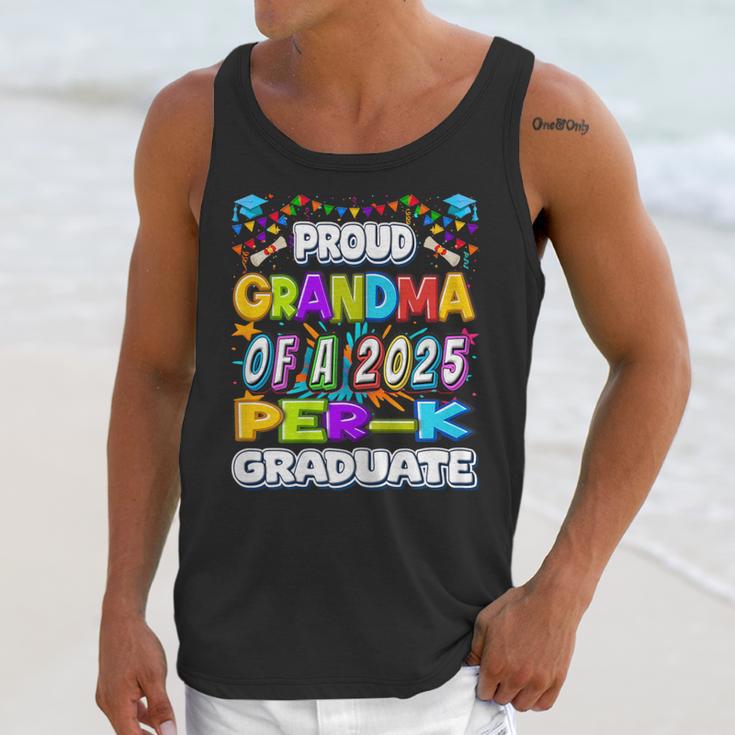 Proud GRANDMA Of a 2025 PRE-K Graduate -Graduation Unisex Tank Top
