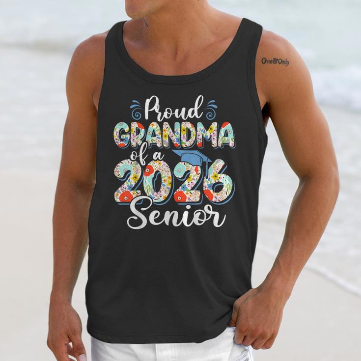 Proud Grandma Of a 2026 Graduate For Family Graduation Unisex Tank Top