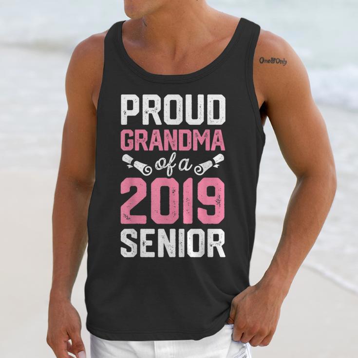 Proud Grandma Of A Class 2019 SeniorShirt Graduation Unisex Tank Top