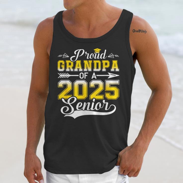 Proud Grandpa Of a 2025 Senior Graduate Graduation Unisex Tank Top