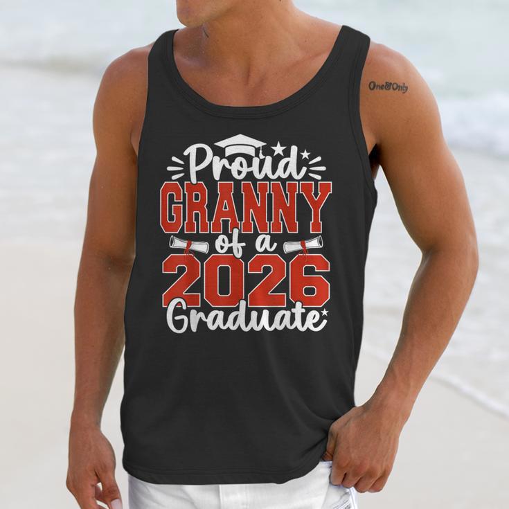 Proud Granny Of A Class Of 2026 Graduate Senior Graduation Unisex Tank Top