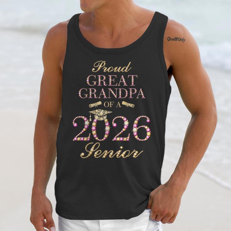 Proud Great Grandpa Of A 2026 Senior Graduate Graduation Unisex Tank Top