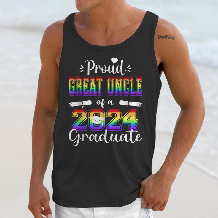 Proud Great Uncle Of 2024 Graduate Class 2024 Graduation Unisex Tank Top