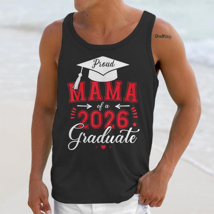 Proud Mama Of a Class Of 2026 Graduate For Graduation Unisex Tank Top