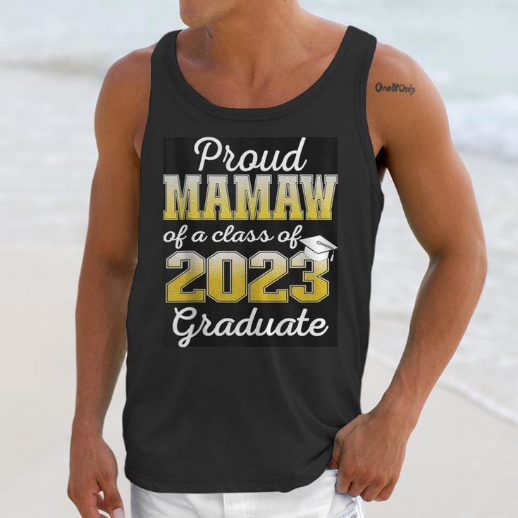 Proud Mamaw Of 2023 Graduate Class 2023 Graduation Family Unisex Tank Top