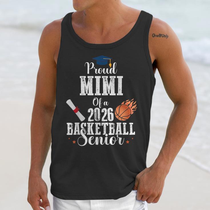 Proud MIMI Of 2026 Basketball Senior Class Graduation Unisex Tank Top