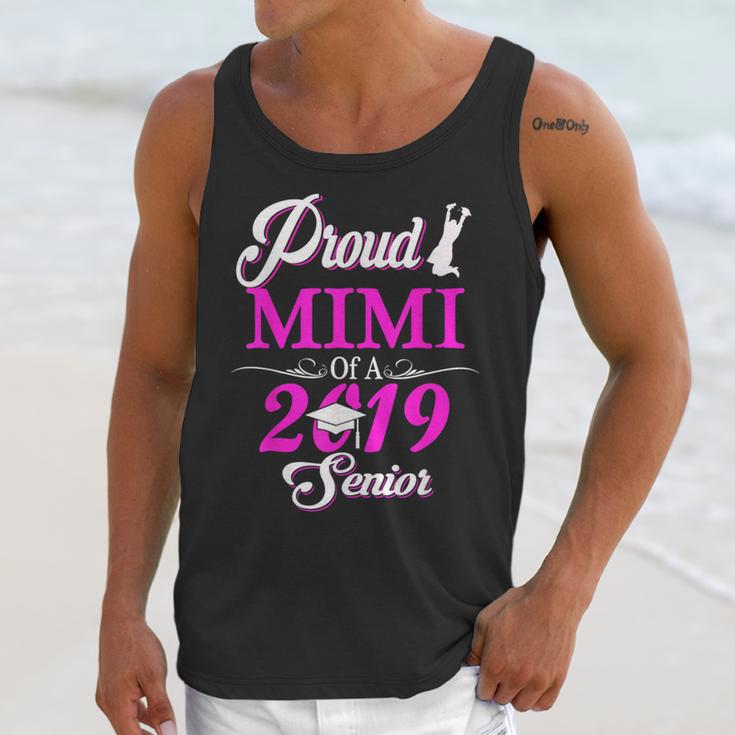 Proud MIMI Of A Class 2019 Senior Tshirt Graduation Unisex Tank Top