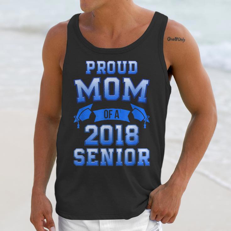 Proud Mom Of 2018 Senior GraduationShirt Unisex Tank Top