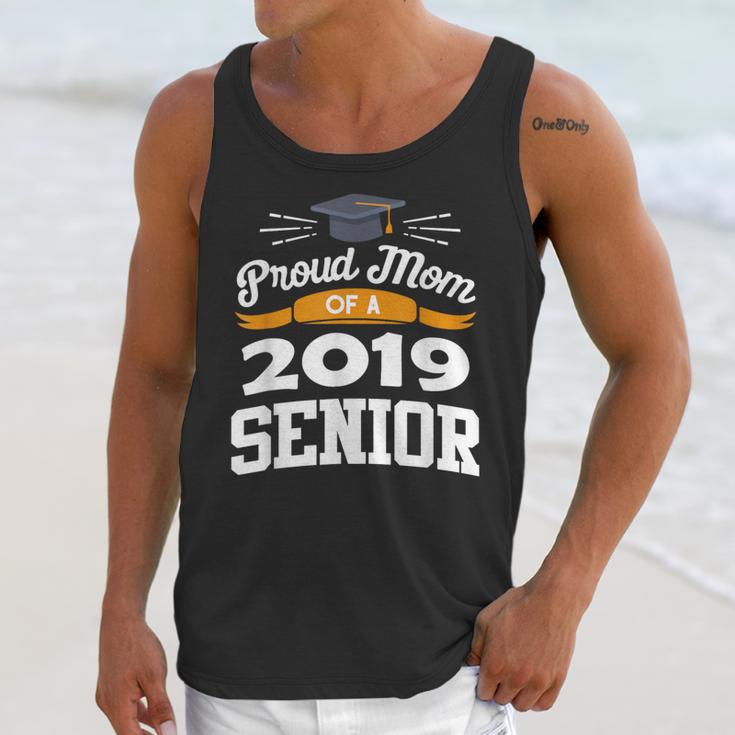 Proud Mom Of A 2019 Senior Graduation Class Outfit T-Shirt Unisex Tank Top