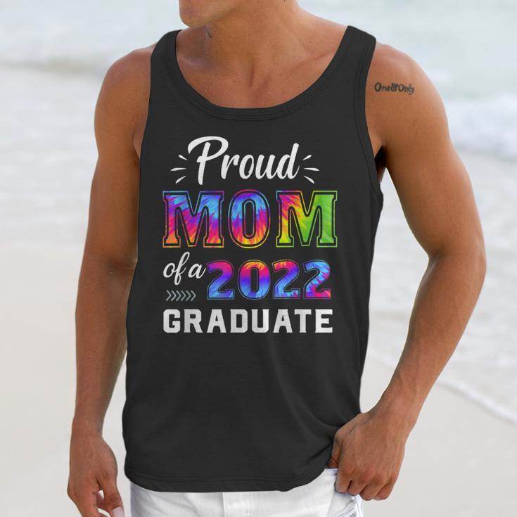 Proud Mom Of a 2022 Graduate Matching Tie Dye Graduation Unisex Tank Top