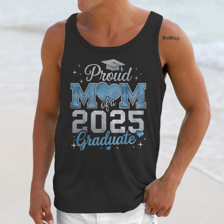 Proud Mom Of a 2025 Graduate For Class Of 2025 Graduation Unisex Tank Top